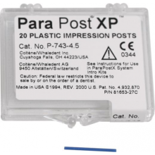 Parapost Xp Tenons  Impression  1.00 Yellow 2 20pc