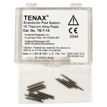 Tenax Tenons Titane Jaune 15pcs