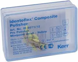 Identoflex Prepolisher Yellow Mini Points 12pcs