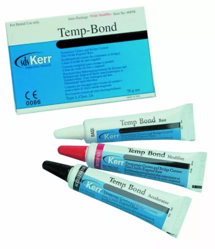 Temp Bond Eugenol With Modifier Intro Pack