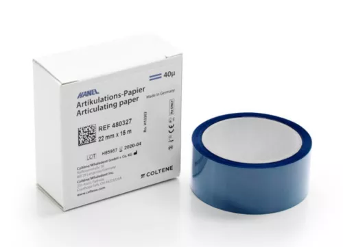 Hanel Papier Bleu Rouleau 15Mm 40 Micron