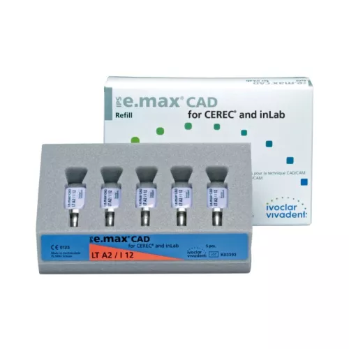 Ips Emax Cad Cerec/Inlab  Lt A1 I12 5pcs