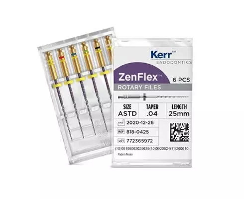 Zenflex Rotary Niti Files 21Mm .20/.04