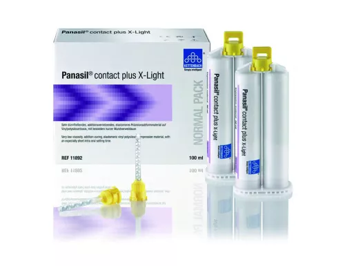 Panasil Contact Plus 2x 50ml + 12 tips