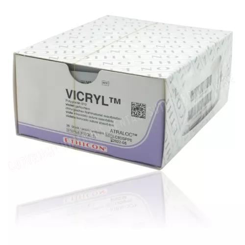 Vicryl Violet 75 Cm 2-0 3/8 Fs1 36pcs