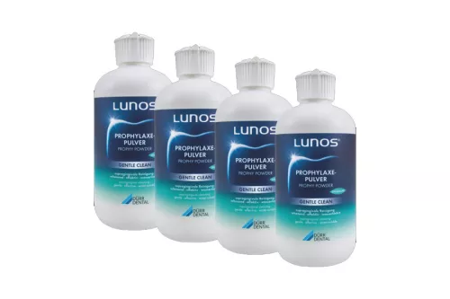 Lunos Prophy Powder Gentle Clean Mint 4x 180g