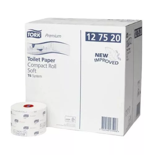 Papier Toilette Compact 2 Plis Rouleau 27pcs