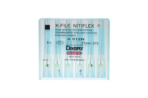 K-File Nitiflex 21Mm Iso 15 6pcs