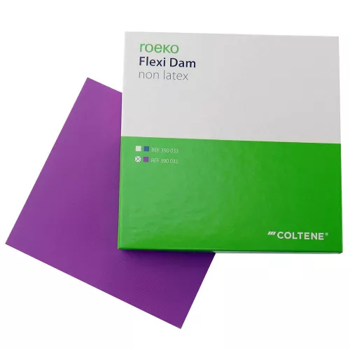 Digues Flexi Dam 6X6 30 Sheets Non Latex Viol